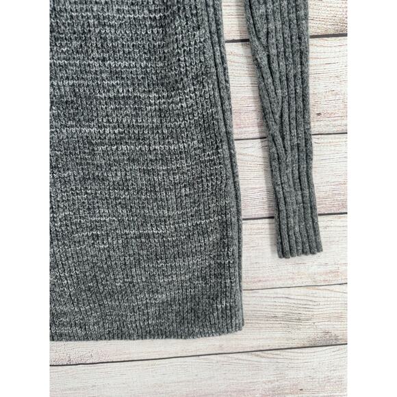 prAna Yunna Moto Zip Duster‎ Cardigan Sweater Women's Medium Gray - Picture 13 of 13